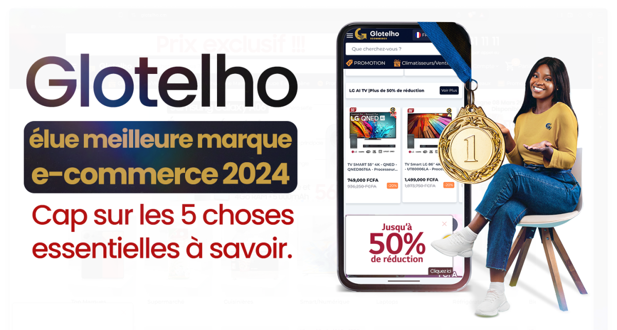 Glotelho meilleure marque e-commerce 2024