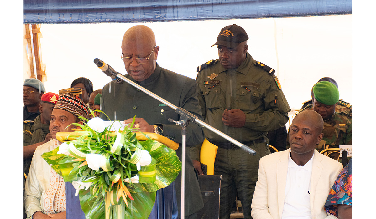Allocution du Gouverneur de la région de l'Ouest, M. Augustine Awa Fonka.