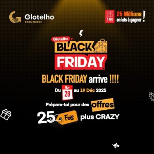 Glotelho Black Friday 2025 du 28 Novembre au 19 Décembre